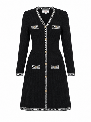 Berangere Black Dress – Derhy