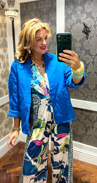 Paloma Jacket- Royal Blue