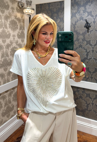 Rosemary Heart T shirt