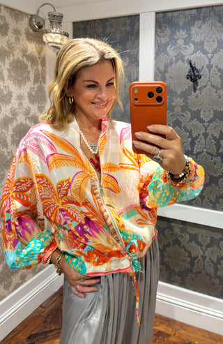 Capri Lightweight Jacket- Multi