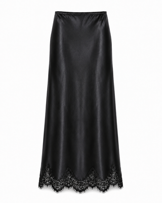 Margot Lace Skirt - Black