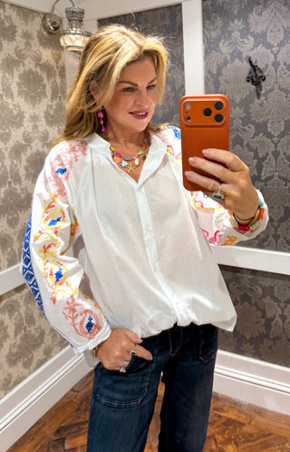 Parade Blouse - White