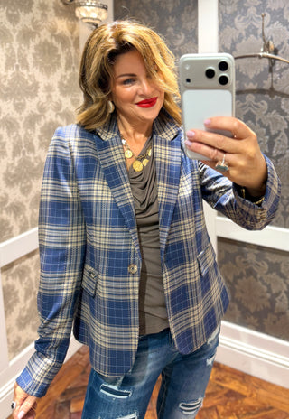 Blake Check Blazer