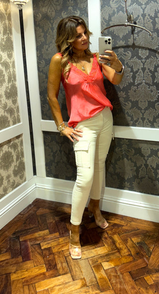 Hersey Cargo Jean - Cream