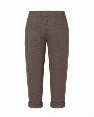 Magic Pant - Brown with studs