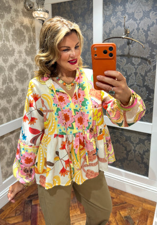 Sunspell Blouse - yellow