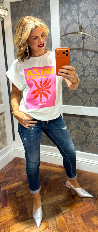 Ibiza T-Shirt- White
