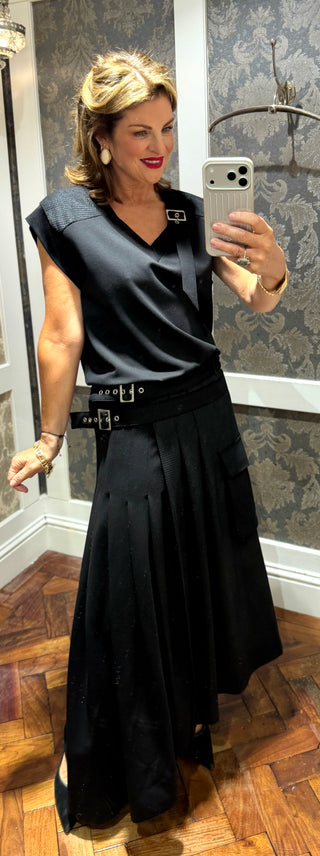Celine Skirt Nu by Denmark - Black