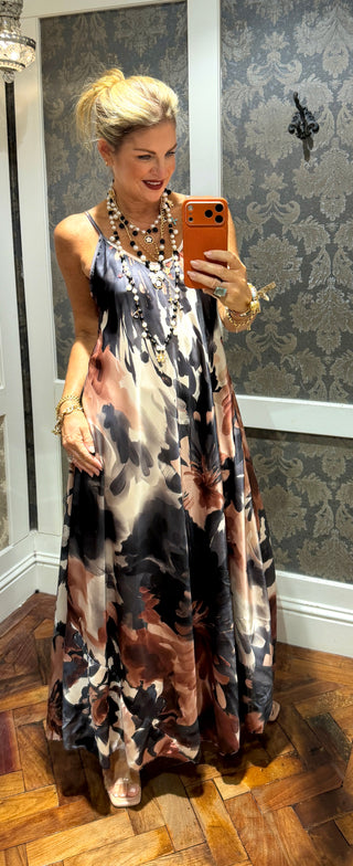 Sabrina Print Maxi Dress