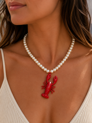 Lobster Pearl Necklace