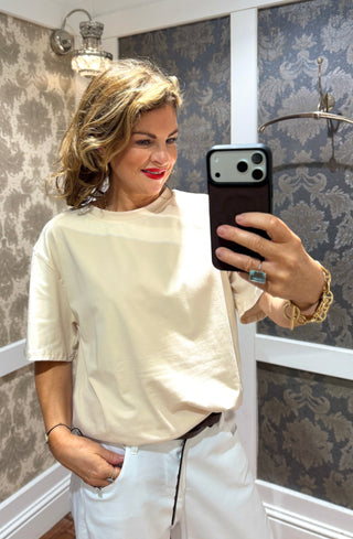 Han Everyday Tee - Beige