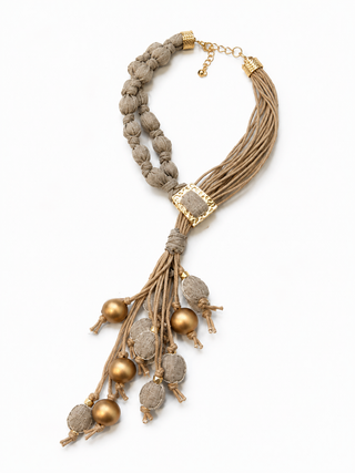 Necklace Textured -Stevie Boho