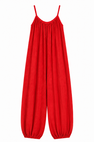 Davina Red Jumpsuit