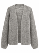 Aurelia Mohair Cardigan - Grey