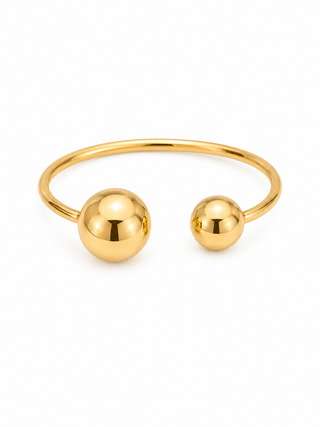 Bracelet Gold Ball bangle
