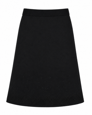 Indianapolis Knit Skirt -Black Derhy