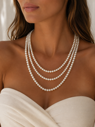 Pearl Cascade Necklace