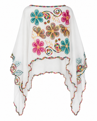 Vicky Shawl- White