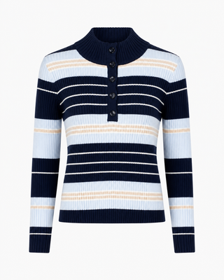Della Stripe Knit Jumper