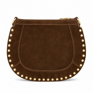 Suki Brown Cow Print Genuine Leather