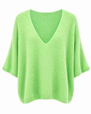 Laleh Alpaca Knit- Green