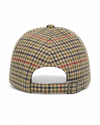 Baseball Cap Houndstooth -Navy