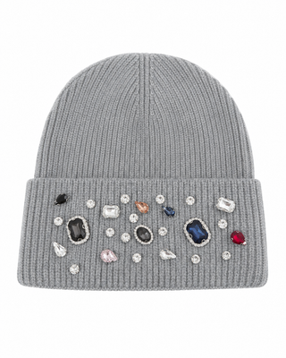 Gemstone Hat-Grey