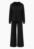 Sloane Knit Lounge Set- Black