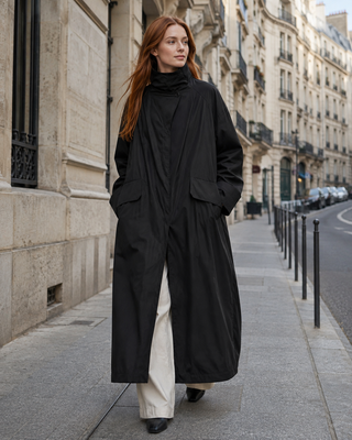 Sophie Trench Coat - Black