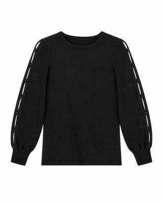 Nanouk Black Knit Jumper - Derhy