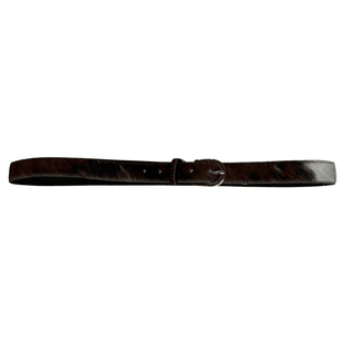 Cowhide Leather Belt - Brown